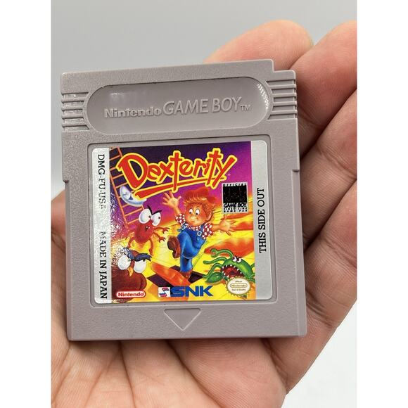 Dexterity (Nintendo Game Boy, 1990) TESTED WORKING - Picture 4 of 4